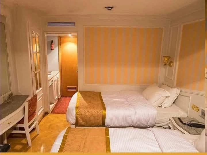 Cabin aboard the MS Sultan Hassan Nile Cruise Nile cruise